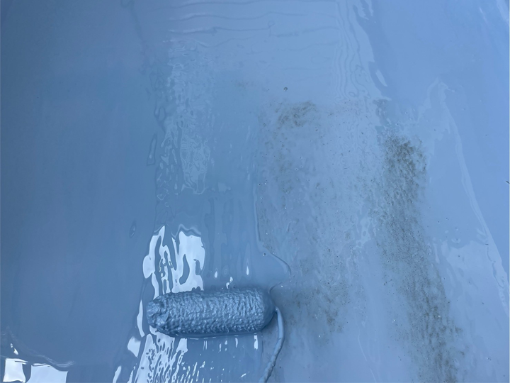 ウレタン防水の２回目