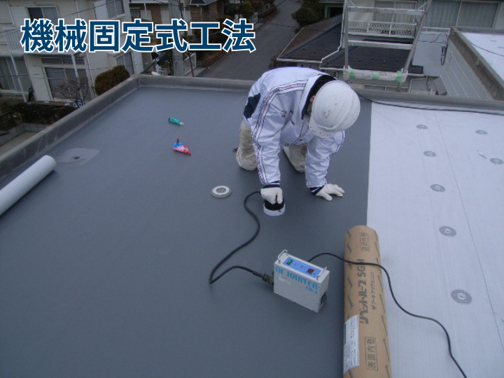 機械固定式工法
