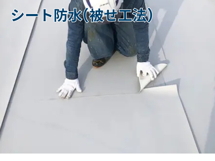 シート防水(被せ工法)