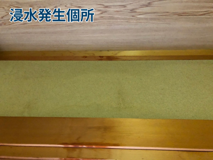 浸水発生個所