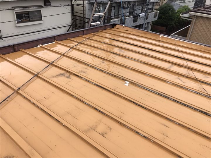屋上・瓦棒葺き屋根の調査