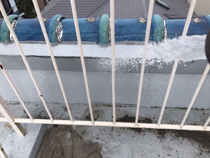 散水試験