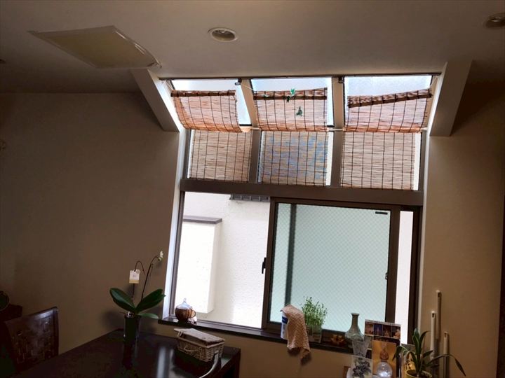 天窓からの雨漏り