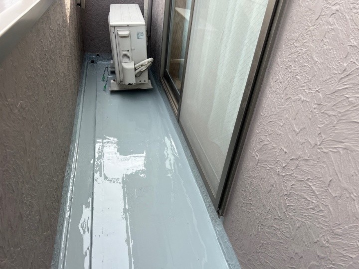 ウレタン防水施工後