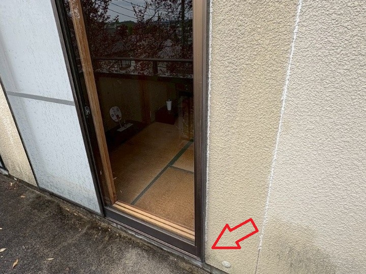 漏水箇所確認_サッシまわり