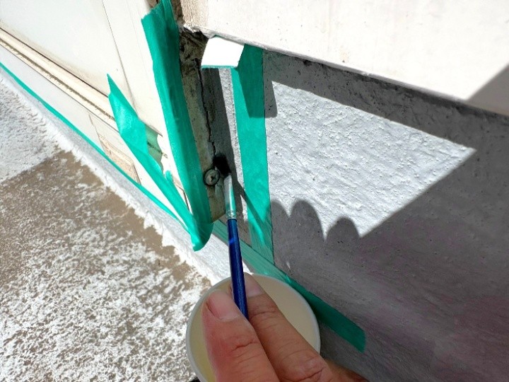 プライマー塗布作業